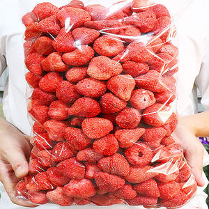 【草莓干】 冻干草莓水果干脆草莓烘焙原料草莓干儿童网红休闲零食